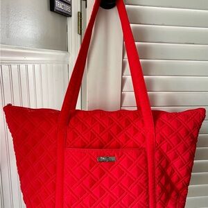 Vera Bradley Canyon Sunset Quilted Tote Bag